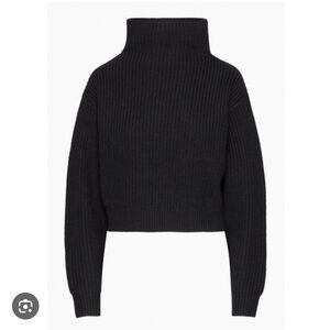 Wilfred Cropped Montpellier Turtleneck Merino Wool